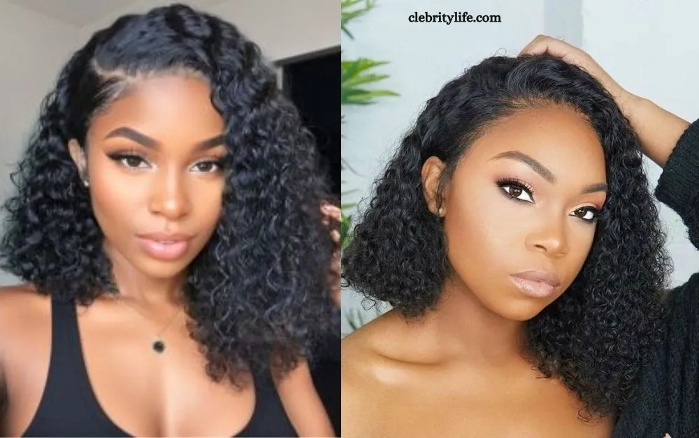 Stunning Afro Hairstyles for Every Face Shape 6 Two Side-Parted Afro Styles