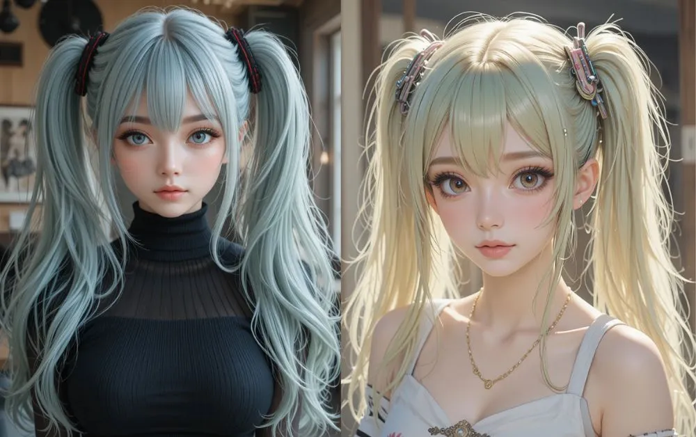 Top 10 Anime Hairstyles That Inspire Bold and Creative Looks 6 Two Twin Tails anime Hair for woman