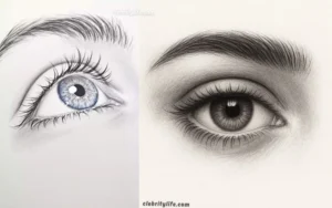Two eye drawing Ideas