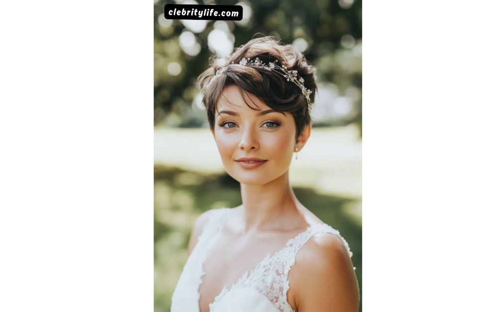 Wedding Hair for Short Hair: Stunning Ideas for Every Bride 4 Accessory look for wedding hair for short hair Sparkle Up Your Short Hair