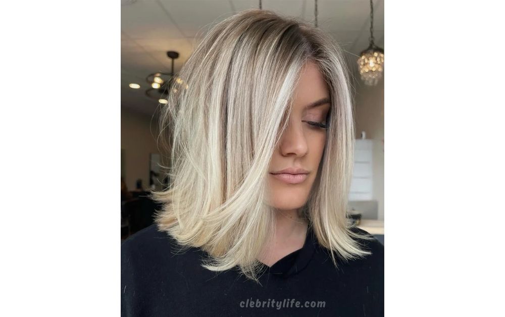 Beautiful Cool Sandy Blonde hairstyle look