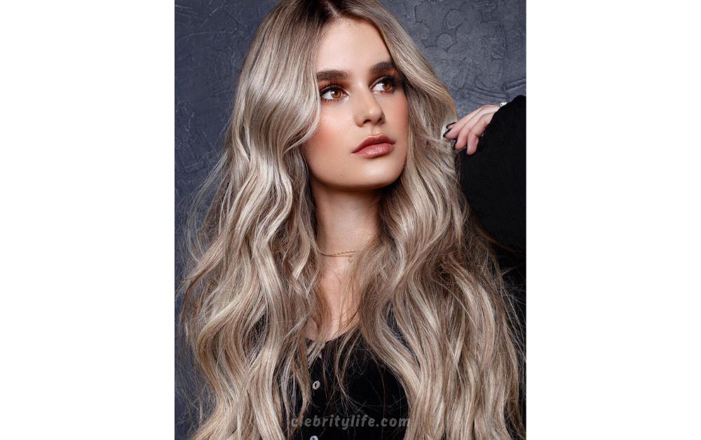 Dark Sandy Blonde hair look
