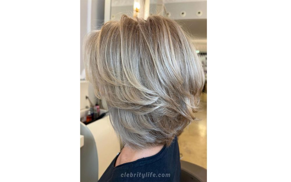 Short Sandy Blonde Bob with great look